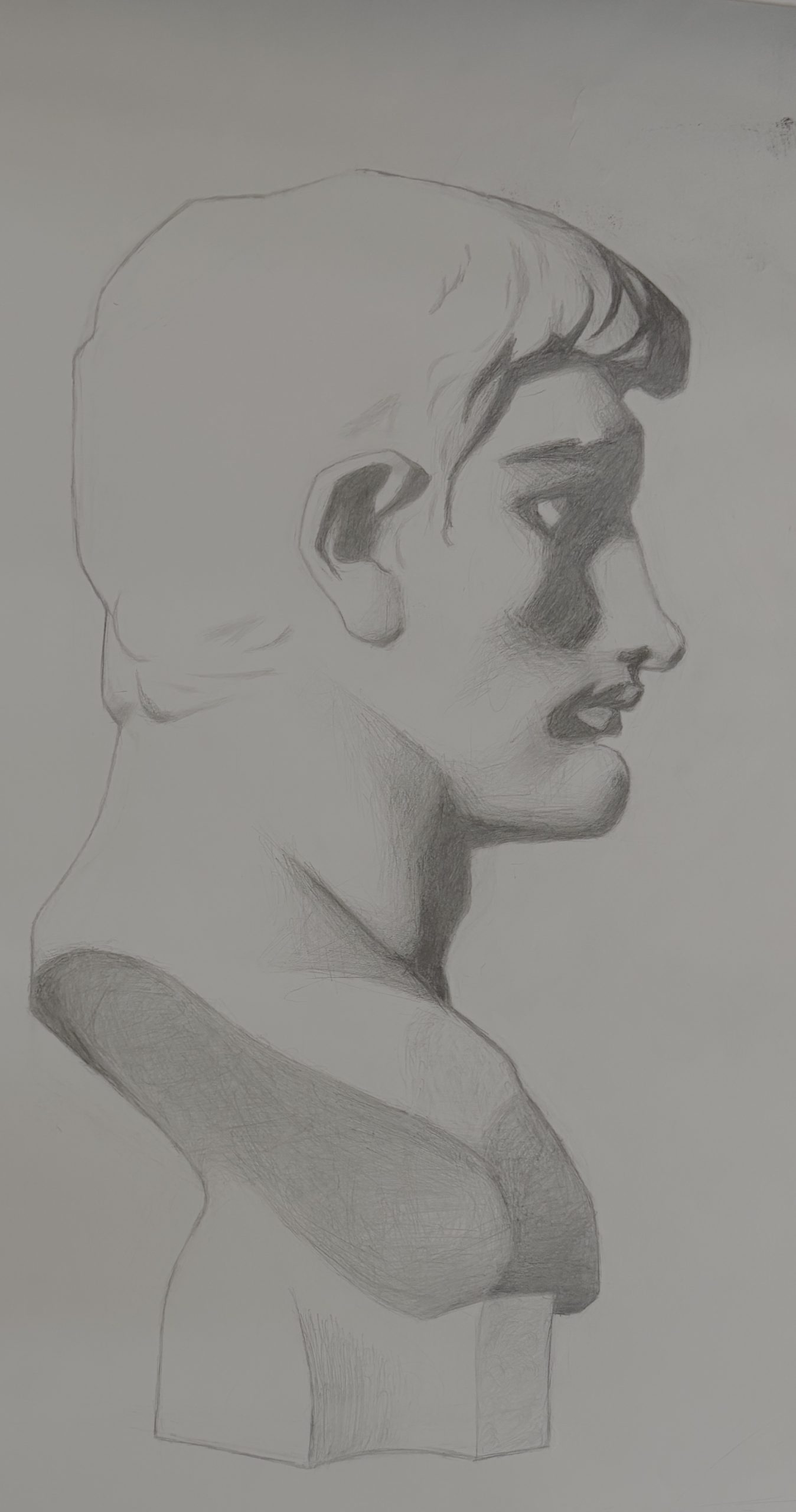 young child bust